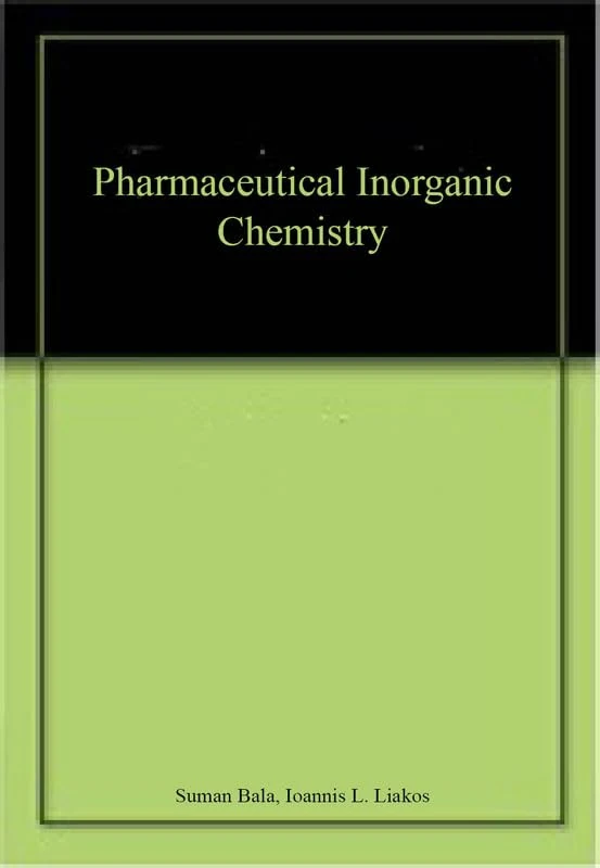 Pharmaceutical Inorganic Chemistry