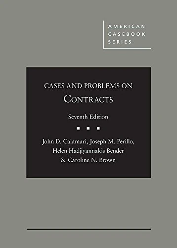 Cases and Problems on Contracts - CasebookPlus (American Casebook Series)