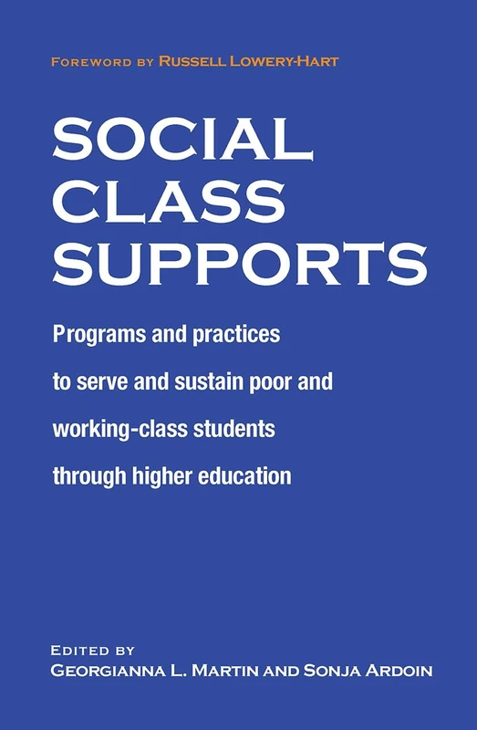 Social Class Supports - Stylus Publishing Higher Education Book