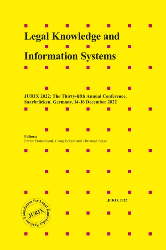 Legal Knowledge and Information Systems