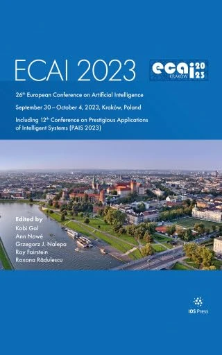 ECAI 2023: 26th European Conference on Artificial Intelligence, September 30 – October 4, 2023, Kraków, Poland – Including 12th Conference on ... of Intelligent Systems (PAIS 2023) - Image 1