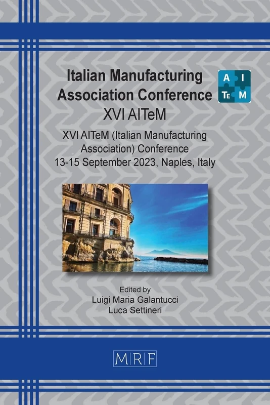 Italian Manufacturing Association Conference: XVI AITeM: 35 (Materials Research Proceedings)