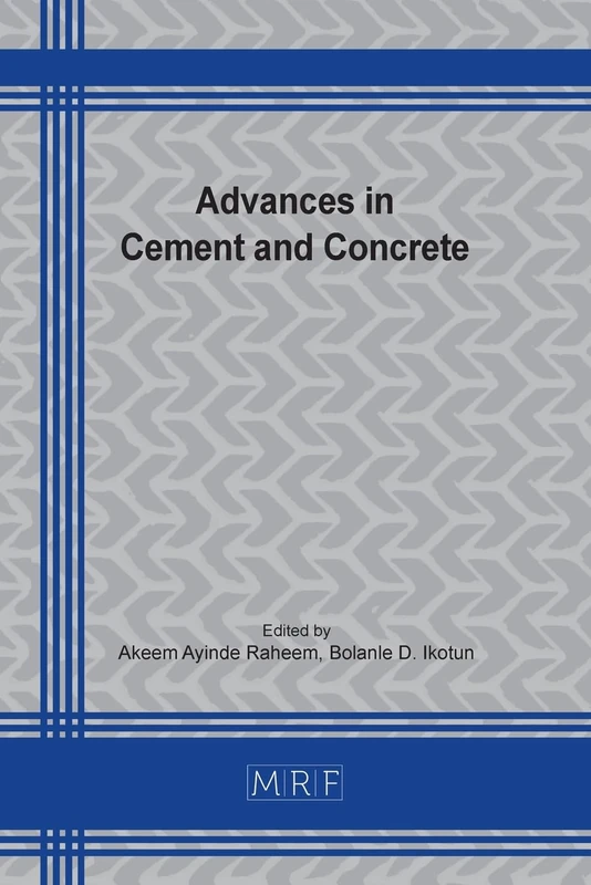 Advances in Cement and Concrete: 51 (Materials Research Proceedings)