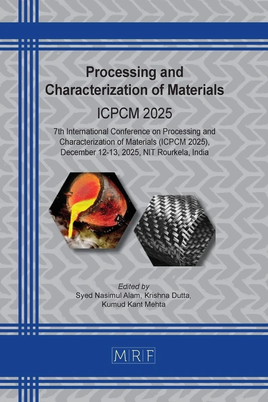Processing and Characterization of Materials: Icpcm 2025: 65 (Materials Research Proceedings) - Image 1