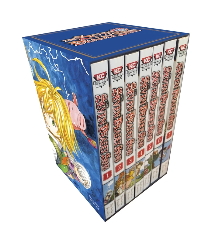 The Seven Deadly Sins Season 1 Part 1 Manga Box Set (SEVEN DEADLY SINS MANGA BOX SET)
