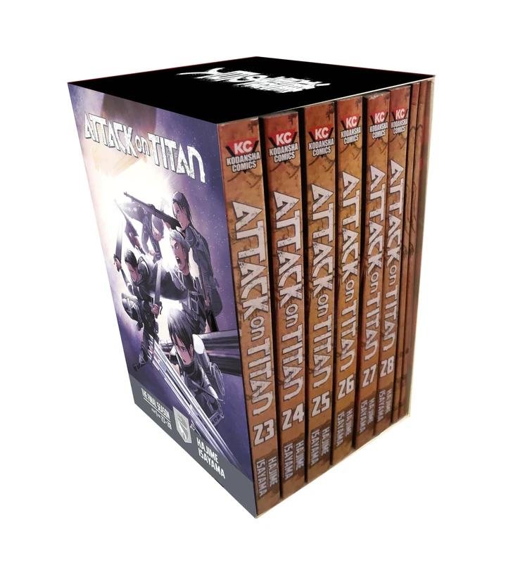 Attack on Titan The Final Season Part 1 Manga Box Set: 6 (Attack on Titan Manga Box Sets)