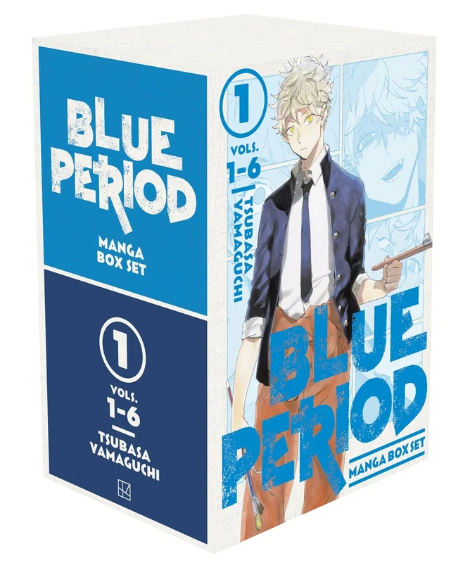 Blue Period Manga Box Set 1 (BLUE PERIOD BOX SET)