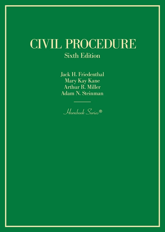 Civil Procedure (Hornbook Series)