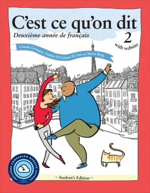 C'est ce qu'on dit with website PB (Lingco): Deuxième année de français