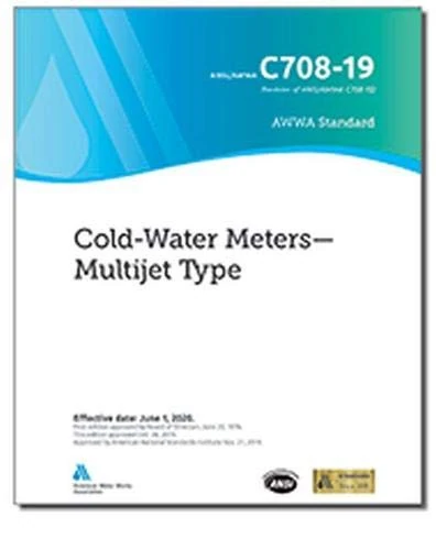 AWWA C708-19 Cold-Water Meters: Multijet Type