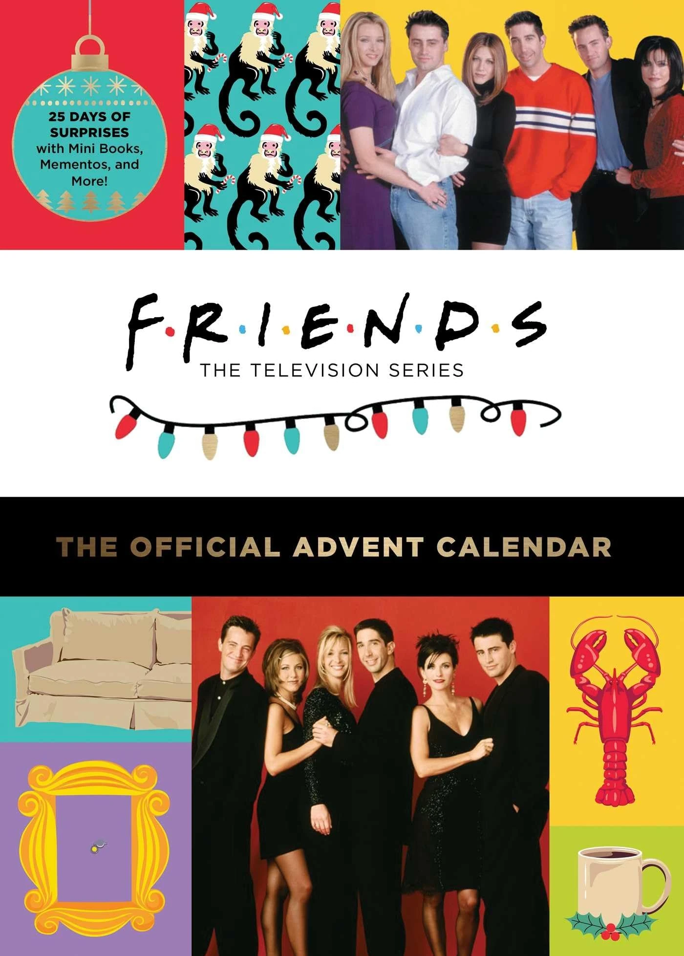 Friends: The Official Advent Calendar 2021 Edition: 25 Days of Surprises with Mini Books, Mementos, and More!