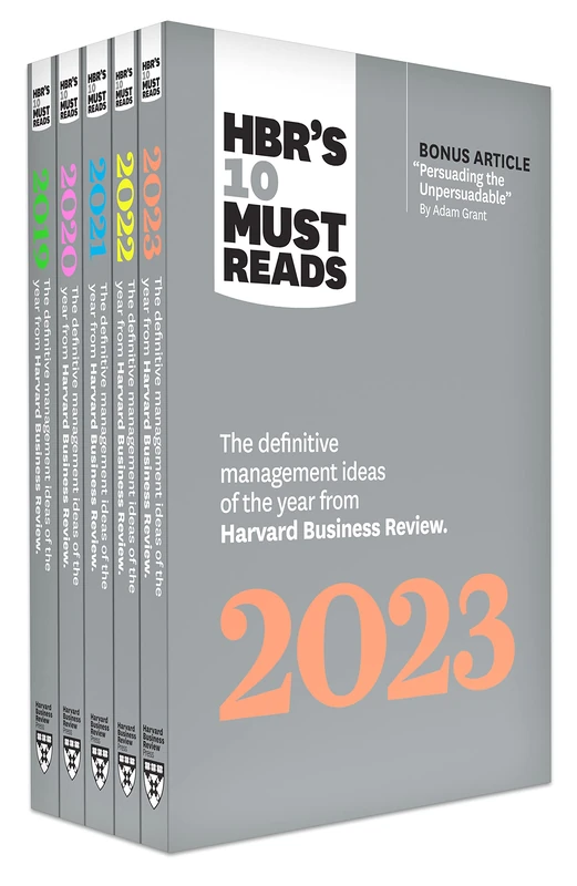 5 Years of Must Reads from HBR: 2023 Edition (5 Books): 2019-2023 (HBR's 10 Must Reads)
