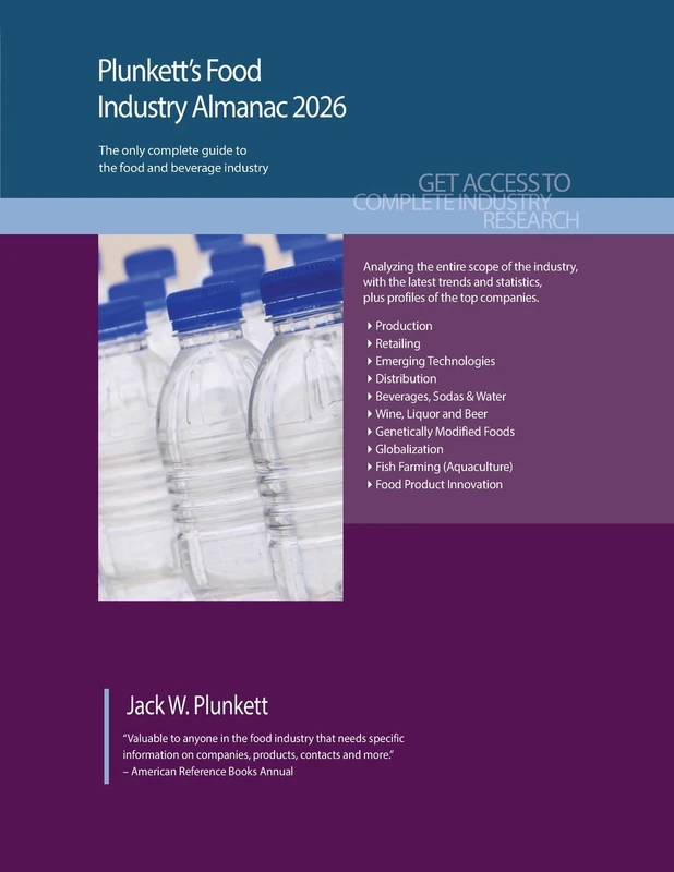 Plunkett's Food Industry Almanac 2026: Food Industry Market Research, Statistics, Trends and Leading Companies
