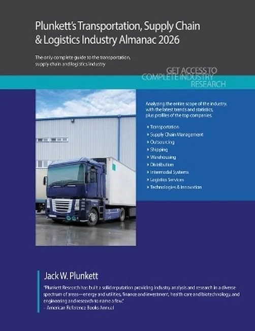 Plunkett's Transportation, Supply Chain & Logistics Industry Almanac 2026: Transportation, Supply Chain & Logistics Industry Market Research, Statistics, Trends and Leading Companies