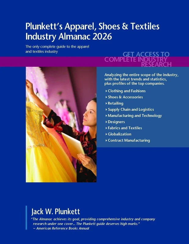 Plunkett's Apparel, Shoes & Textiles Industry Almanac 2026: Apparel, Shoes & Textiles Industry Market Research, Statistics, Trends and Leading Companies - Image 1