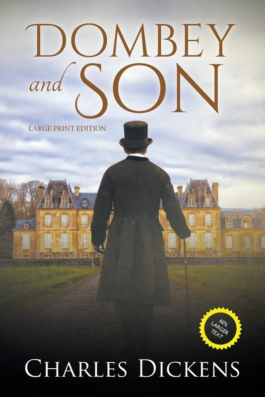 Dombey and Son (Annotated, Large Print) (Sastrugi Press Classics Large Print)