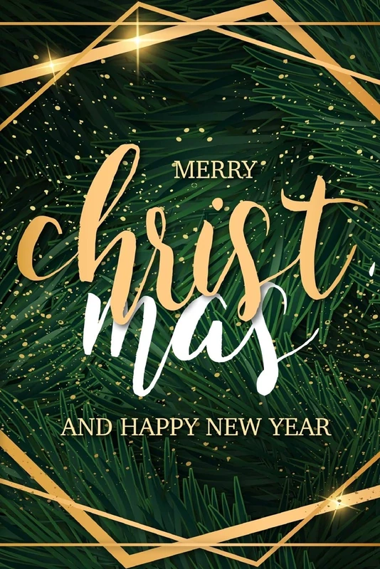 MERRY CHISTMAS & HAPPY NEW YEAR: Notebook