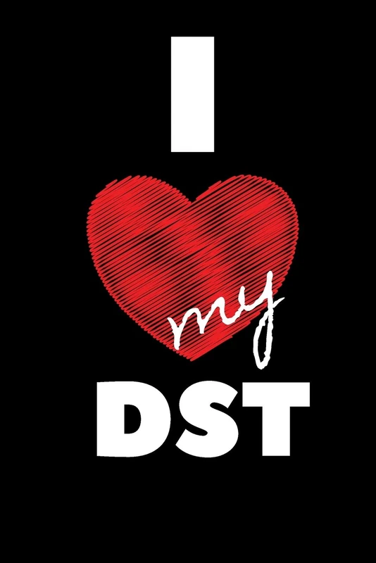 I Love My DST - Delta Sigma Theta - Greek Journals - Divine 9: 6x9 Blank Journal/Notebook