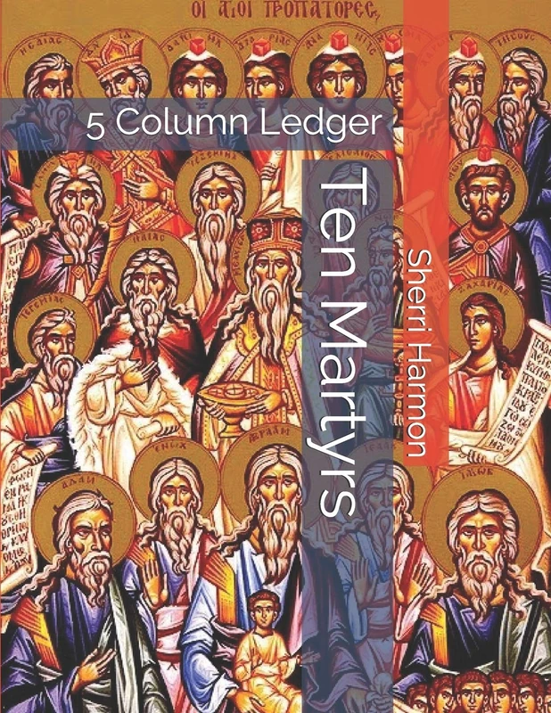 Ten Martyrs: 5 Column Ledger