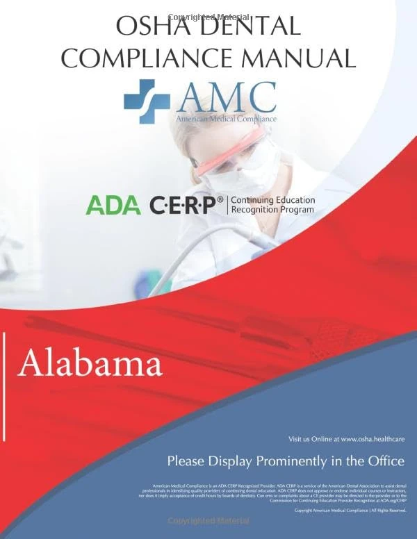 OSHA Dental Compliance Manual: Alabama