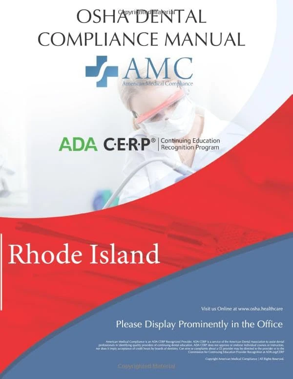 OSHA Dental Compliance Manual: Rhode Island