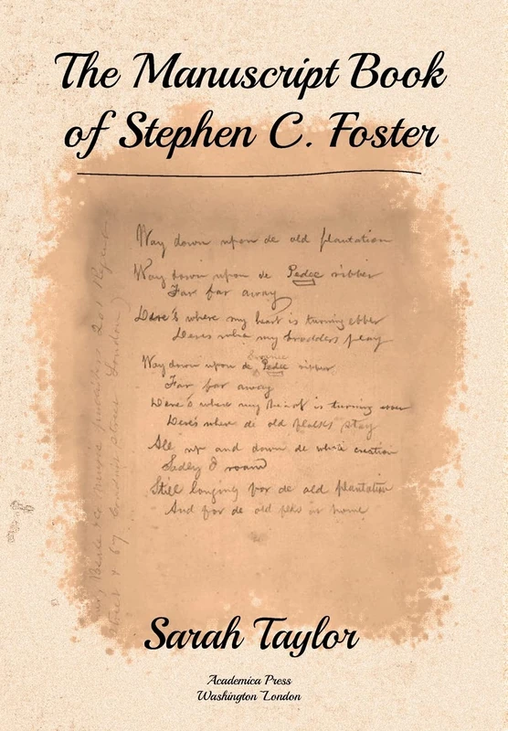 The Manuscript Book of Stephen C. Foster - Image 1