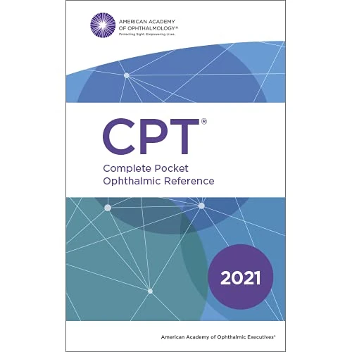 2021 CPT: The Complete Pocket Ophthalmic Reference