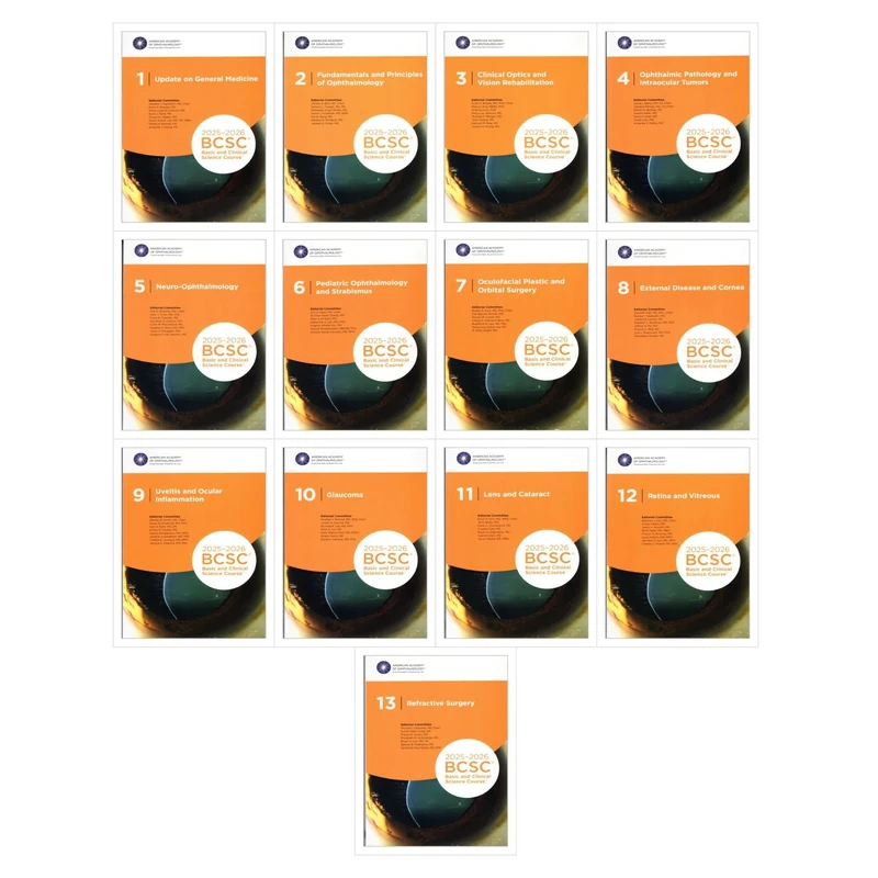 2025-2026 Basic and Clinical Science Course, Complete Print Set