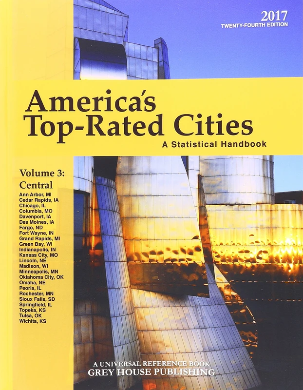 America's Top-Rated Cities, Vol. 3 Central (America's Top-Rated Cities: V.3 Central): 0