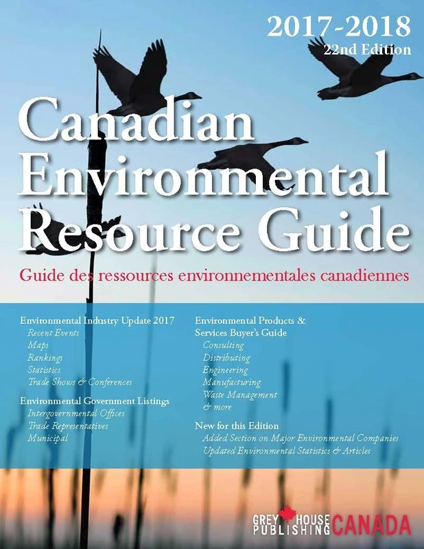 Canadian Environmental Resource Guide 2017-2018: 0 - Image 1
