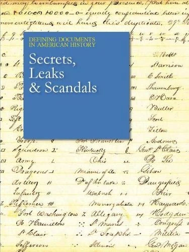 Secrets, Leaks & Scandals: 2 Volume Set (Defining Documents in American History)
