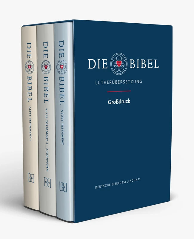 The Large Print Luther Bible (Hardcover): The Luther Bible