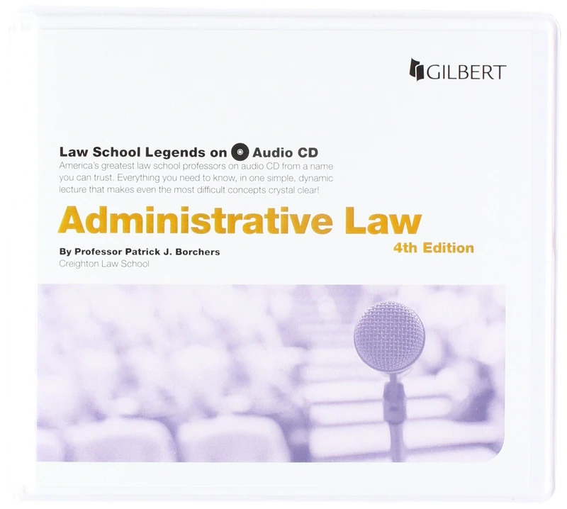 Law School Legends Audio on Administrative Law (Law School Legends Audio Series)