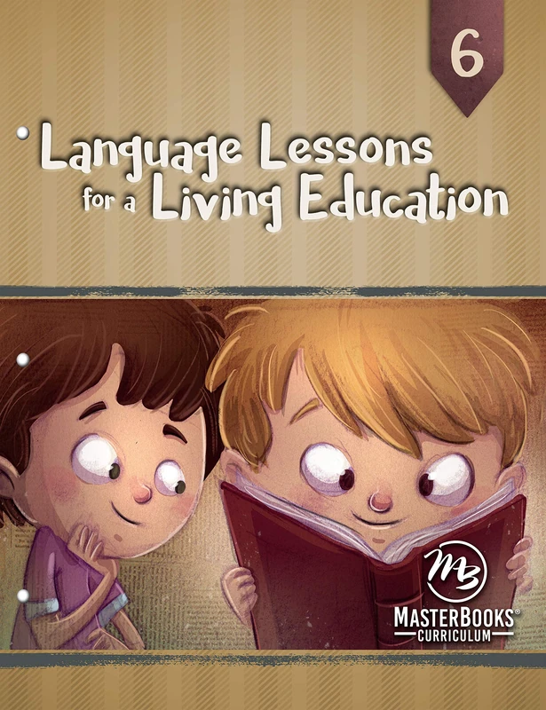 Master Books Language Lessons for a Living Education 6