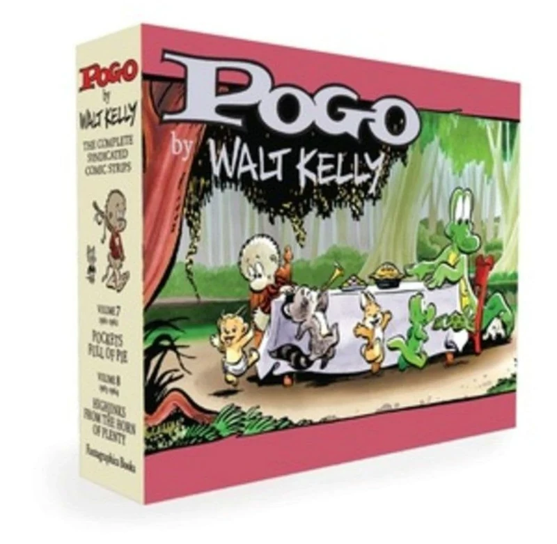 Pogo Vols. 7 & 8 Gift Box Set: Pockets Full of Pie & Hijinks from the Horn of Plenty (Walt Kelly's Pogo): 0