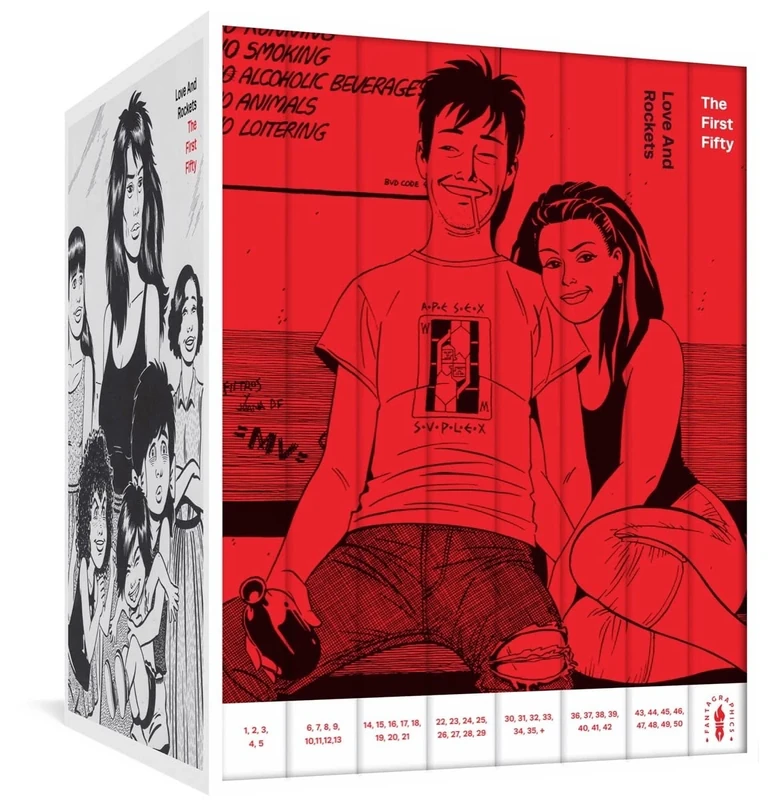 The Classic Love and Rockets 40th Anniversary Slipcase Set: The Classic 40th Anniversary Collection: 1-50