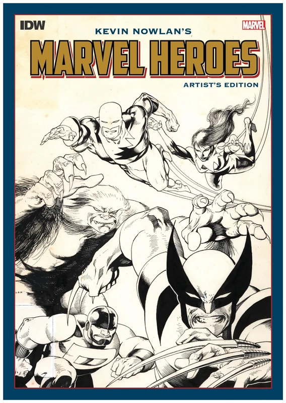 Kevin Nowlan's Marvel Heroes Artist's Edition (Artist Edition (#1))