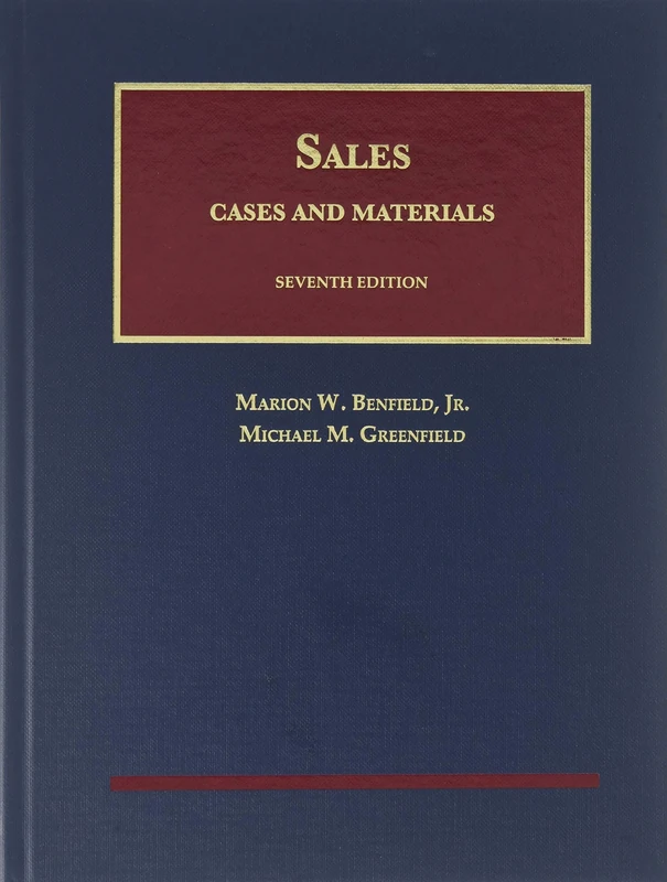 Cases and Materials on Sales - CasebookPlus (University Casebook Series (Multimedia))