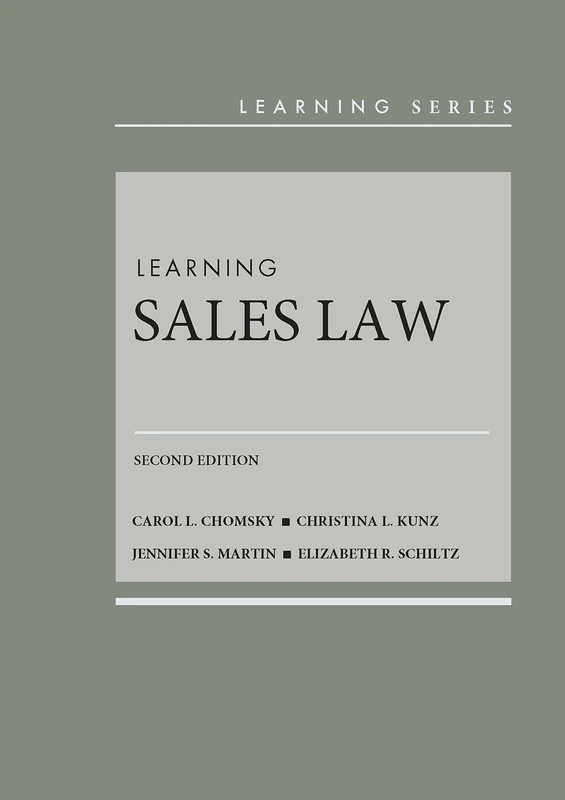 Learning Sales Law (Learning Series)