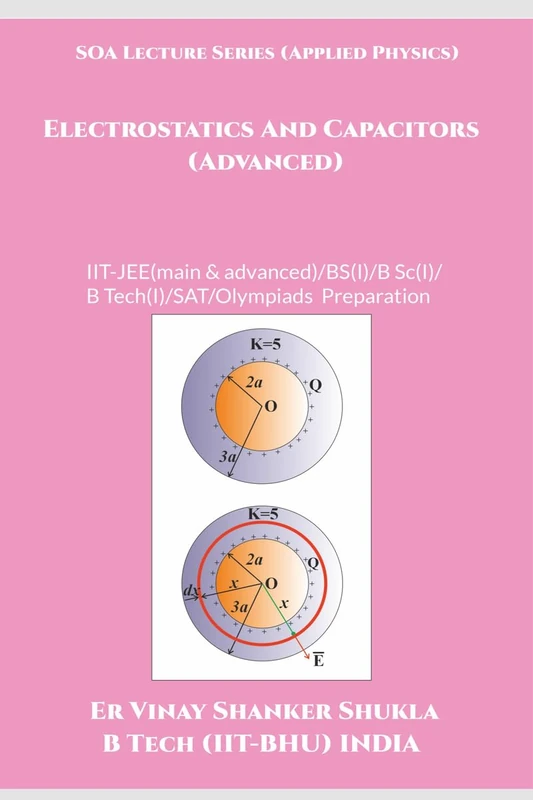 SOA Lecture Series (Applied Physics) Electrostatics And Capacitors (Advanced): IIT-JEE(main & advanced)/KVPY/NTSE/SAT Subject Test/Olympiads Preparation - Image 1