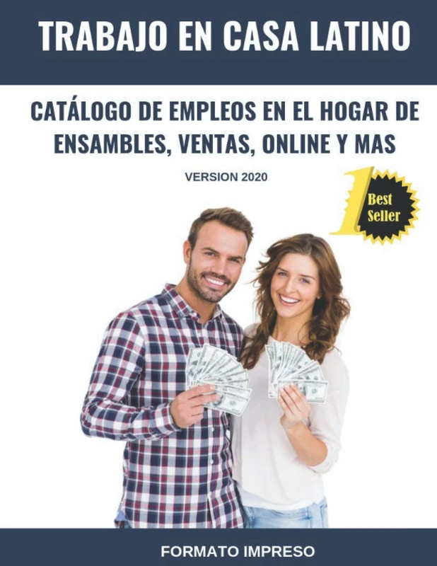 Trabajo en Casa Latino: Catálogo De Empleos En El Hogar De Ensambles, Ventas, Online Y Mas (Versión 2020): 1 - Image 1