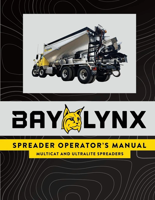 Bay-Lynx Spreader Operator's Manual: (Multicat and Ultralite Spreaders) - Image 1