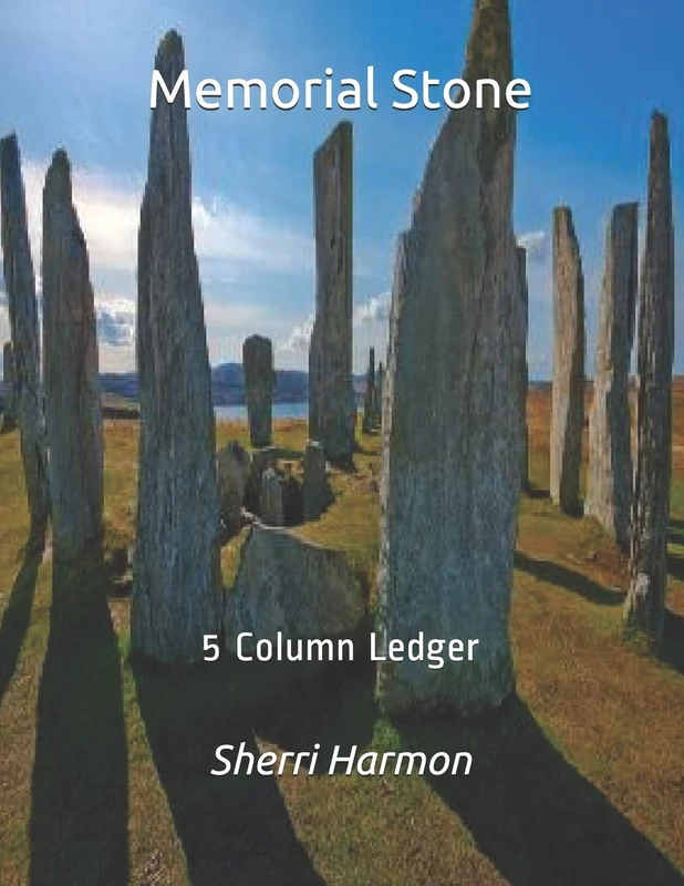 Memorial Stone: 5 Column Ledger - Image 1
