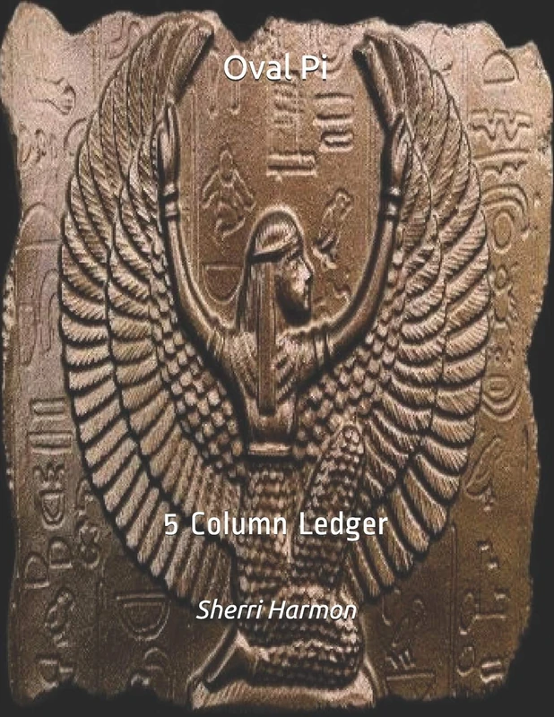 Oval Pi: 5 Column Ledger