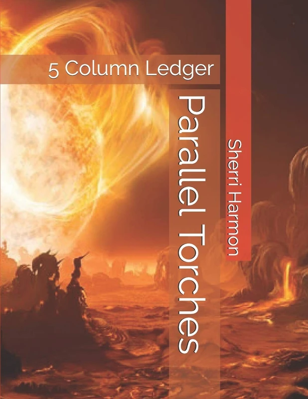 Parallel Torches: 5 Column Ledger - Accounting Book