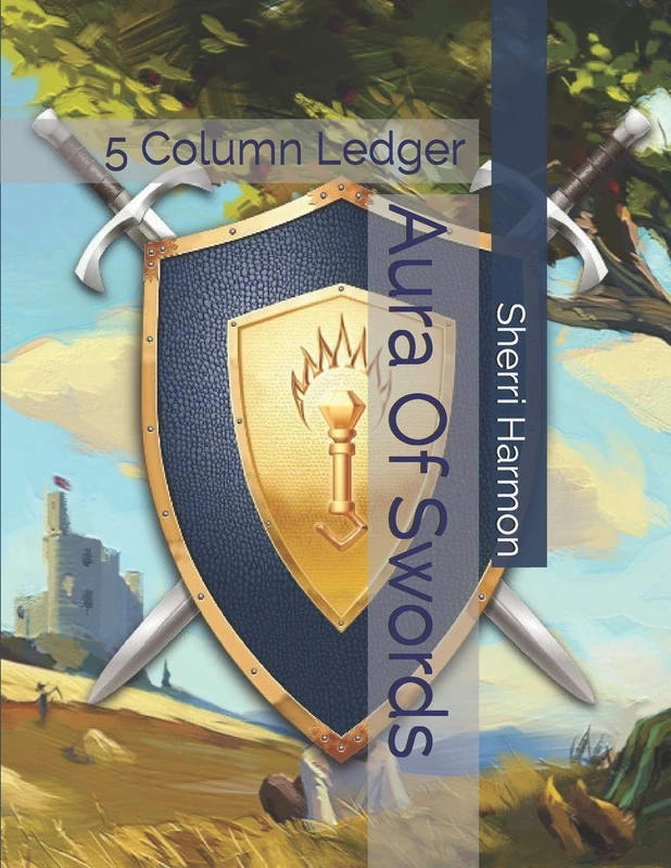 Aura Of Swords: 5 Column Ledger - Image 1