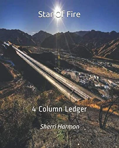 Star Of Fire: 4 Column Ledger