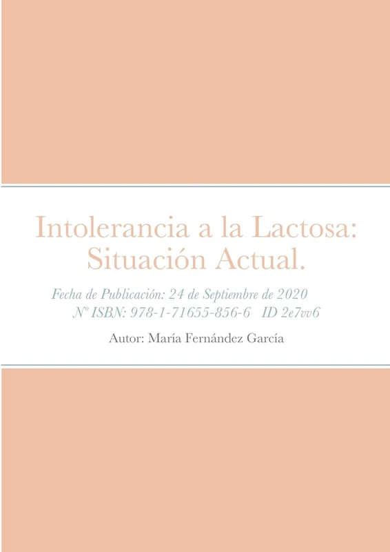 Intolerancia a la Lactosa: Situación Actual. - Image 1