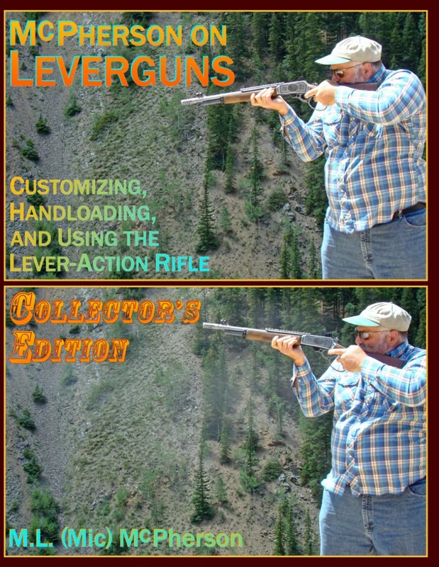 McPherson On Leverguns: Customizing, Handloading, And Using The Lever-Action Rifle: 2 (McPherson on Firearms, Accuracy, Handloading, and Gunsmithing (Black and White Book)) - Image 1