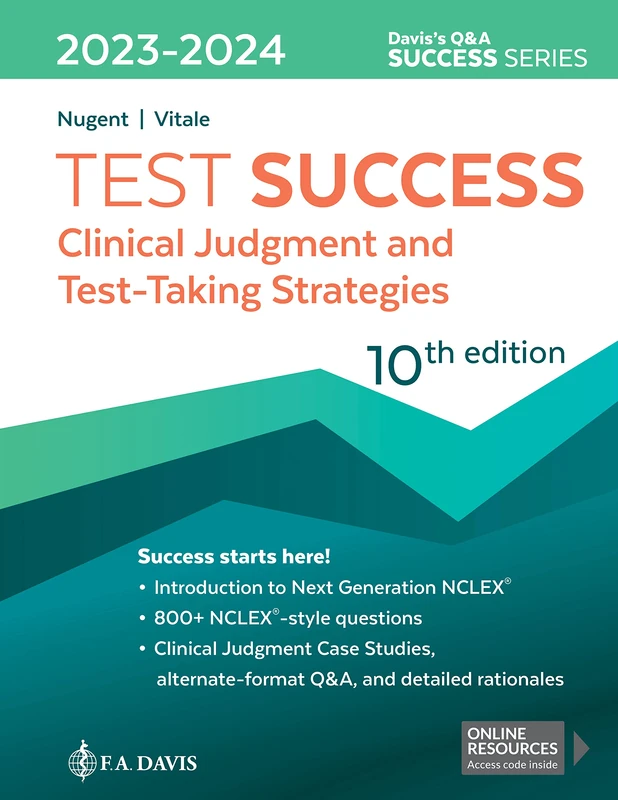 Test Success: Clinical Judgment and Test-Taking Strategies (Davis's Q&a Success Series)